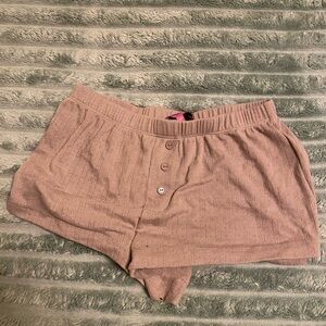 Edikted Women's Brown Boxer Shorts